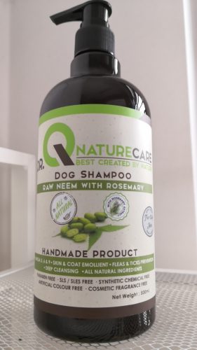 Dr Q Nature Care Canine Dog Shampoo Raw Neem With Rosemary 500ml photo review