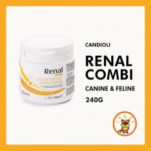 Candioli Renal Combi Powder For Canine Dog & Feline Cat Kucing 240G