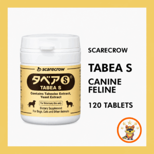 TABEA-S contain Taheebo Extract & yeast Supplement for Canine Dog & Cat Kucing 120 Tablets